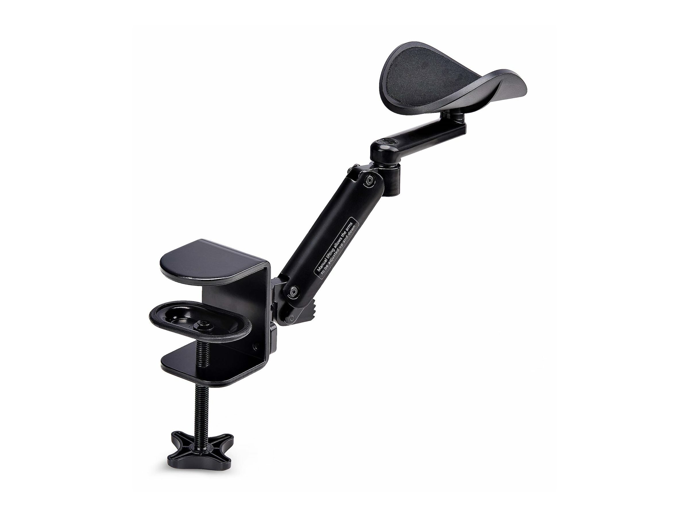 StarTech.com Adjustable Arm Rest For Desk, Clamp-On InstallNo Drilling - Befestigungskit (Armauflage)