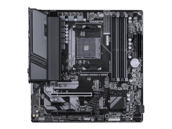 Gigabyte B550M GAMING X WIFI6 - Motherboard - micro ATX - Socket AM4 - AMD B550 Chipsatz - USB 3.2 Gen 1 - Gigabit LAN, Wi-Fi 6, Bluetooth - Onboard-Grafik (CPU erforderlich)