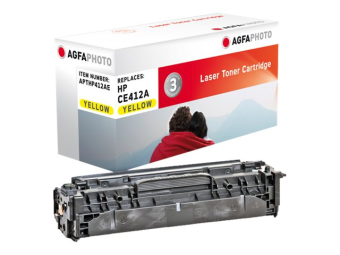 AgfaPhoto Gelb - kompatibel - Tonerpatrone (Alternative zu HP 305A HP CE412A)