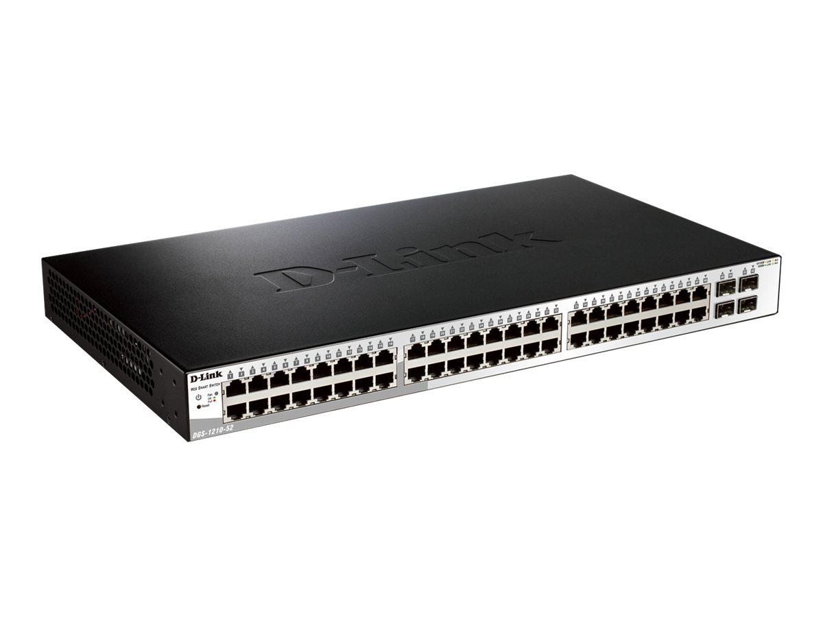 D-Link Web Smart DGS-1210-52 - Switch - managed