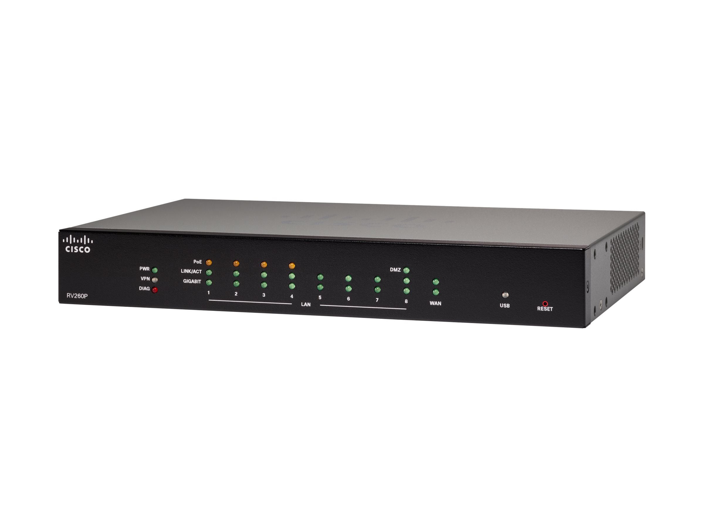 Cisco Small Business RV260P - Router 8-Port-Switch