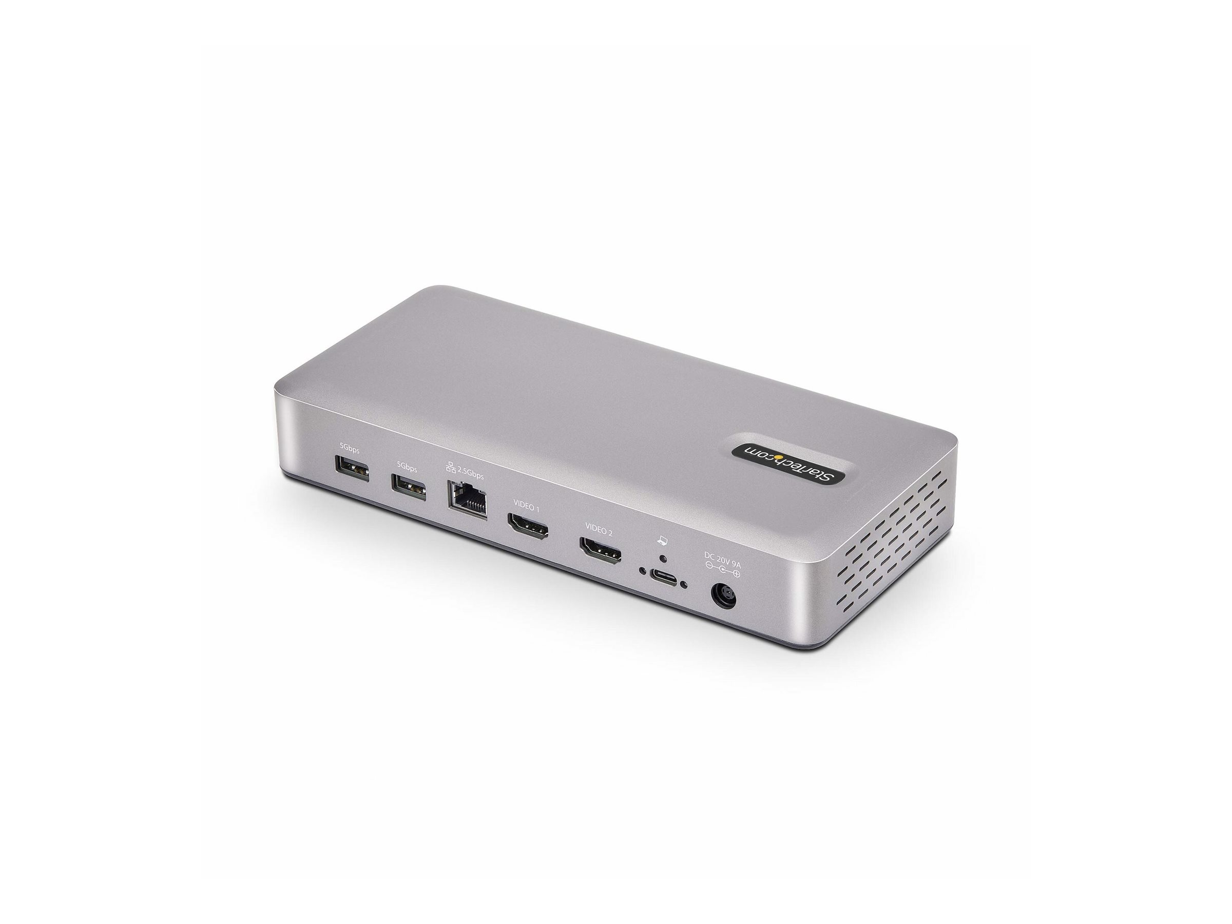 StarTech.com USB4 Docking Station, USB-C 40Gbps, Dual Video HDMI, Up to 2x 4K 60Hz 444 (RGB)