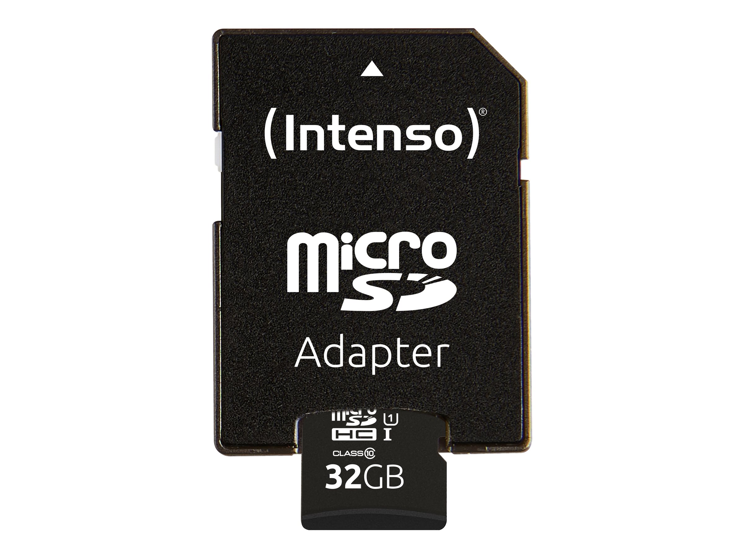 Intenso Flash-Speicherkarte (SD-Adapter inbegriffen)