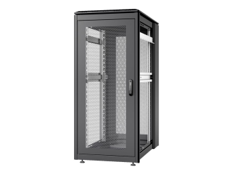 DIGITUS Unique Series - Schrank Netzwerkschrank - 600 x 1000 mm - Schwarz, RAL 9005 - 26U - 48.3 cm (19")