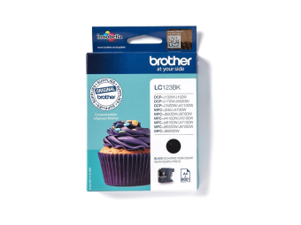 Brother LC123BK - Hohe Ergiebigkeit - Schwarz