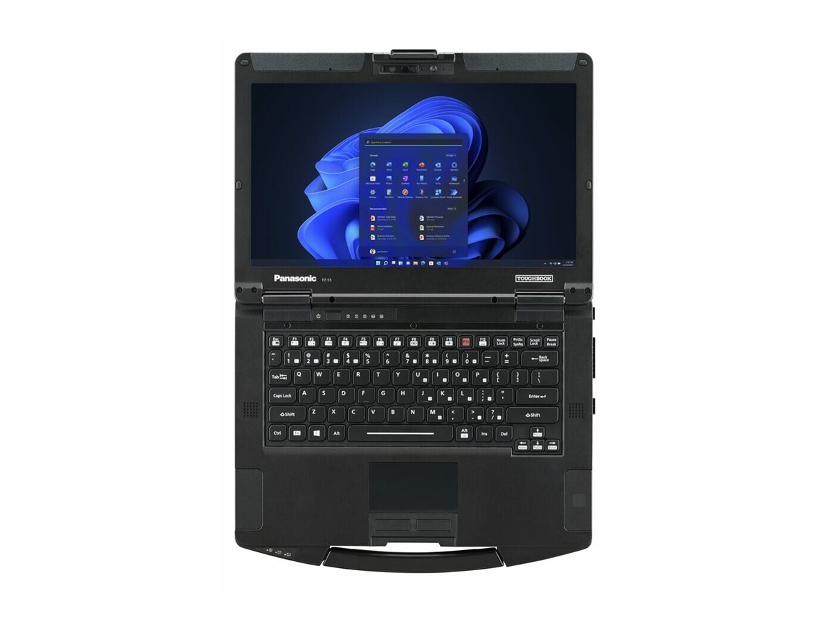Panasonic Toughbook 55 - Robust - Intel Core i5 1345U - vPro Enterprise - Win 11 Pro - UHD Graphics - 16 GB RAM - 512 GB SSD NVMe, TCG Opal Encryption - 35.6 cm (14")