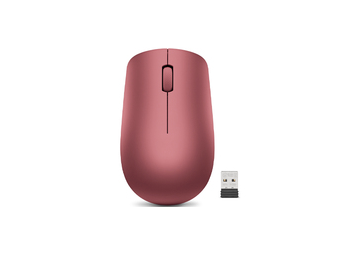 Lenovo 530 - Beidhändig - Optisch - RF Wireless - 1200 DPI - Rot