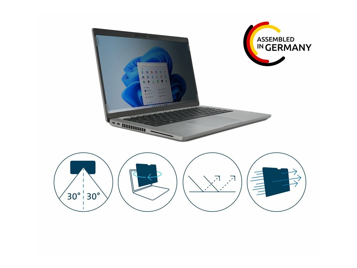Kensington Blickschutzfilter für Notebook - 2-Wege - entfernbar - 35.6 cm (14")