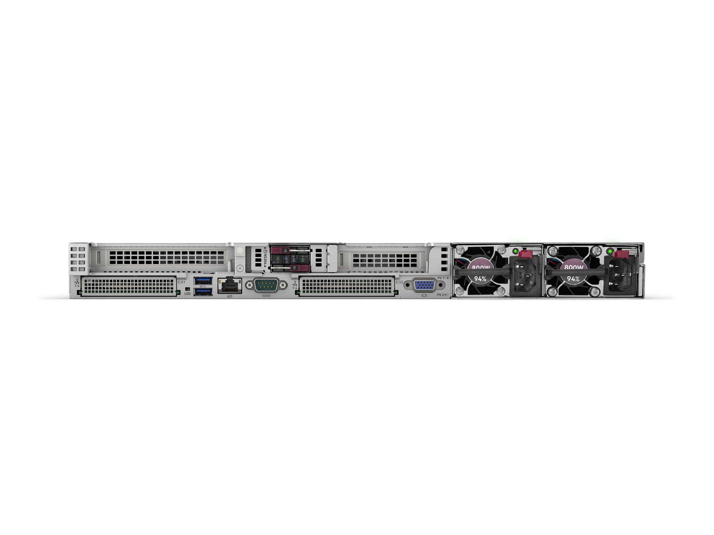 HPE ProLiant DL360 Gen11 Network Choice - Server - Rack-Montage - 1U - zweiweg - 1 x Xeon Silver 4510  2.4 GHz - RAM 64 GB - SATA - Hot-Swap 6.4 cm (2.5")