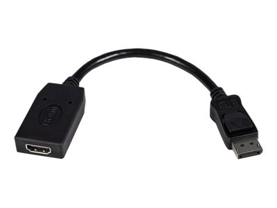 StarTech.com DisplayPort auf HDMI Video Adapter  Konverter - DP zu HDMI mit bis zu 1920x1200 - DP  HDMI Länge 24cm (SteckerBuchse)
