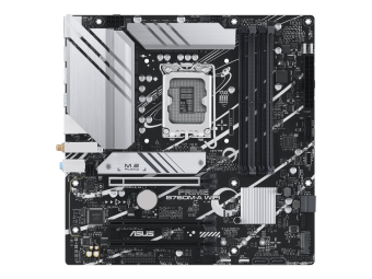 ASUS PRIME B760M-A WIFI - Motherboard - micro ATX - LGA1700-Sockel - B760 Chipsatz - USB 3.2 Gen 1 USB 3.2 Gen 2 USB-C 3.2 Gen 1 - 2.5 Gigabit LAN Wi-Fi 6 Bluetooth - Onboard-Grafik (CPU erforderlich)