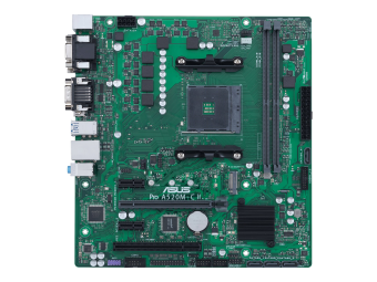 ASUS Pro A520M-C IICSM - Motherboard - micro ATX - Socket AM4 - AMD A520 Chipsatz - USB 3.2 Gen 1 - Gigabit LAN - Onboard-Grafik (CPU erforderlich)