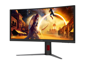 AOC Gaming CU34G4CA - G4 Series - LED-Monitor - Gaming - gebogen - 86.4 cm (34")