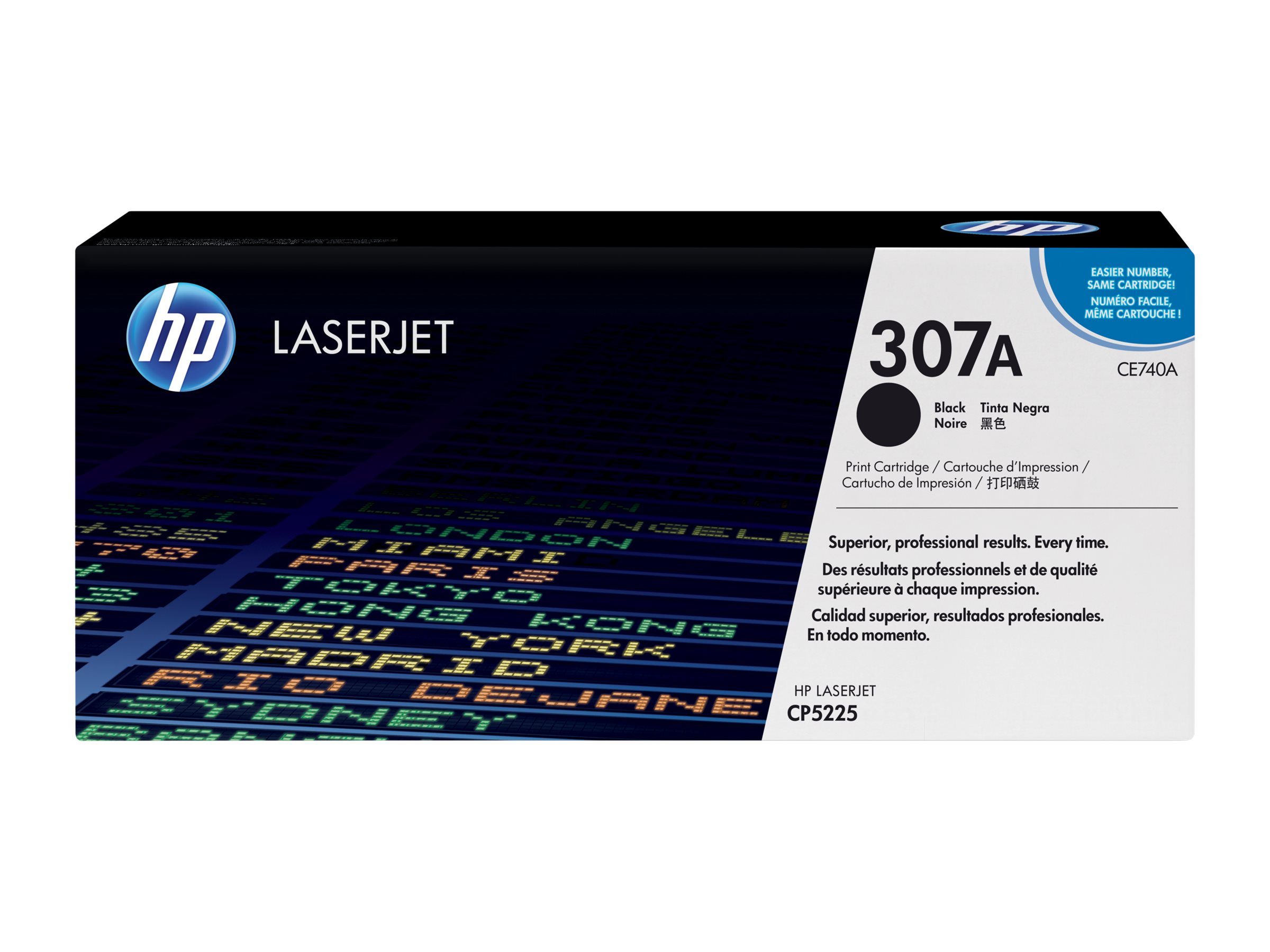 HP 307A - Schwarz - original - LaserJet - Tonerpatrone (CE740A)