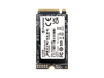 Transcend MTE410S - SSD - 512 GB - intern - M.2 2242 - PCIe 4.0 x4 (NVMe)