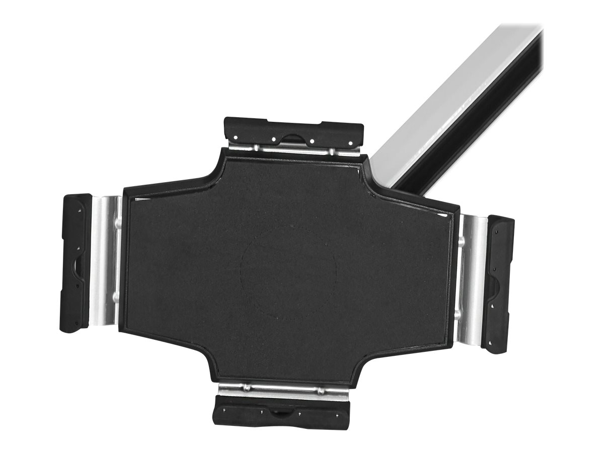 StarTech.com Schreibtisch Tablet Halter - Schwenkbarer Arm - Für iPad und Android - Weiß - Tablethalter - Tablet Halterung - Befestigungskit für Tablett (einstellbarer Arm)