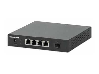 Intellinet Switch - unmanaged - 4 x 1010010002.5G + 1 x 10 Gigabit SFP+ (Uplink)