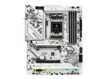 ASRock B650 Steel Legend WiFi - Motherboard - ATX - Socket AM5 - AMD B650 Chipsatz - USB-C 3.2 Gen 2x2, USB 3.2 Gen 2, USB-C 3.2 Gen 1, USB 3.2 Gen 1 - 2.5 Gigabit LAN, Wi-Fi 6E, Bluetooth - Onboard-Grafik (CPU erforderlich)