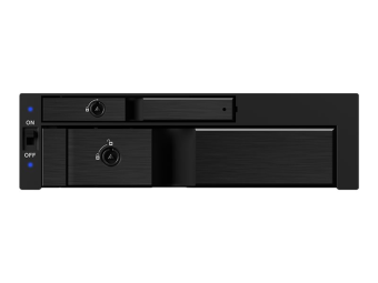 ICY BOX IB-173SSK - Mobiles Speicher-Rack - 2.5", 3.5" (6.4 cm, 8.9 cm)