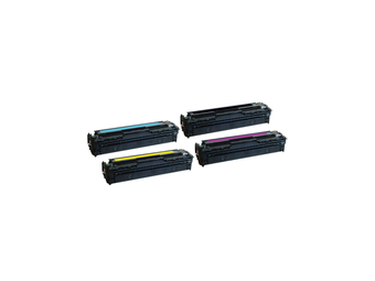 Pelikan 4er-Pack - Schwarz Gelb Cyan Magenta - kompatibel - Tonerpatrone (Alternative zu HP CB540A HP CB541A HP CB542A HP CB543A)