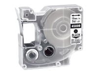 Dymo D1 Standard - Polyester - selbstklebend - schwarz auf durchsichtig - Rolle (1,9 cm x 7 m)