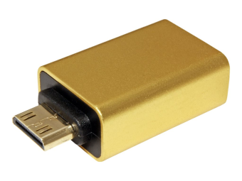 ROLINE Gold - HDMI-Adapter - 19 pin mini HDMI Type C männlich zu HDMI weiblich