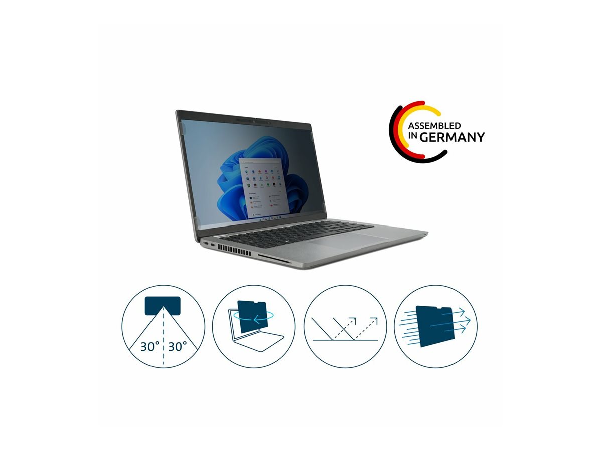 Kensington Blickschutzfilter für Notebook - 2-Wege - abnehmbar - 35.6 cm (14")