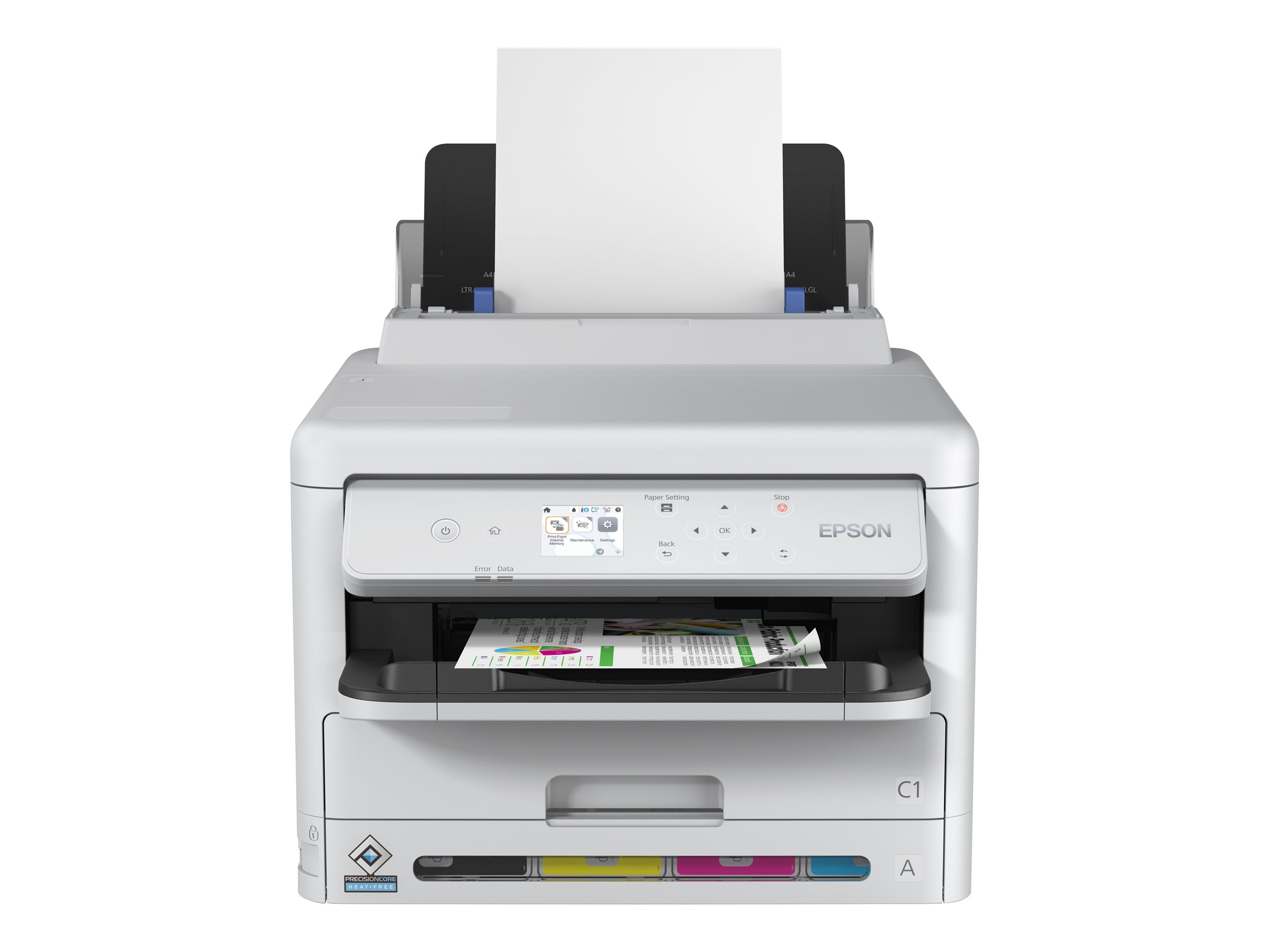 Epson WorkForce Pro WF-C5390DW - Drucker - Farbe - Duplex - Tintenstrahl - A4Legal - 4800 x 1200 dpi - bis zu 25 SeitenMin. (einfarbig)