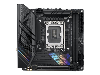 ASUS ROG STRIX B760-I GAMING WIFI - Motherboard - Mini-ITX - LGA1700-Sockel - B760 Chipsatz - USB 3.2 Gen 1 USB-C 3.2 Gen 1 USB-C 3.2 Gen 2x2 USB-C 3.2 Gen2 - 2.5 Gigabit LAN Wi-Fi 6E Bluetooth - Onboard-Grafik (CPU erforderlich)