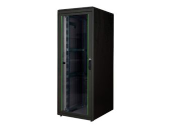 DIGITUS Professional Unique DN-19 47U-810-B-1 - Schrank Netzwerkschrank - Schwarz RAL 9005 - 47U - 48.3 cm (19)