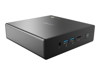 Acer Chromebox CXI4 - Mini-PC - 1 x Core i3 10110U  2.1 GHz - RAM 8 GB - Flash - eMMC 64 GB - UHD Graphics - 1GbE - WLAN Bluetooth 5.0, 802.11abgnacax - Chrome OS (mit Chrome Enterprise Upgrade)