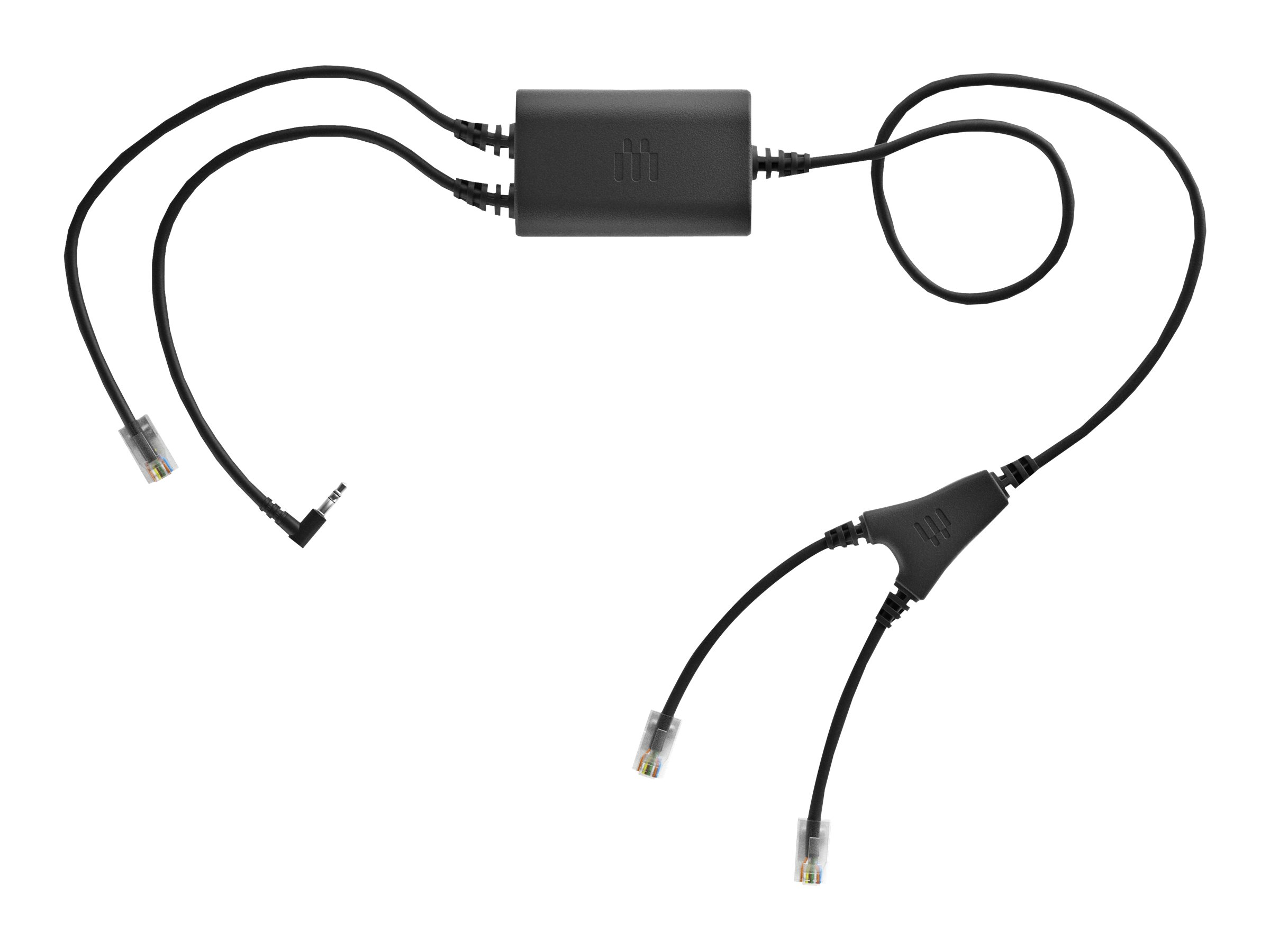 EPOS CEHS-PA 01 - Elektronischer Hook-Switch Adapter für Headset, VoIP-Telefon