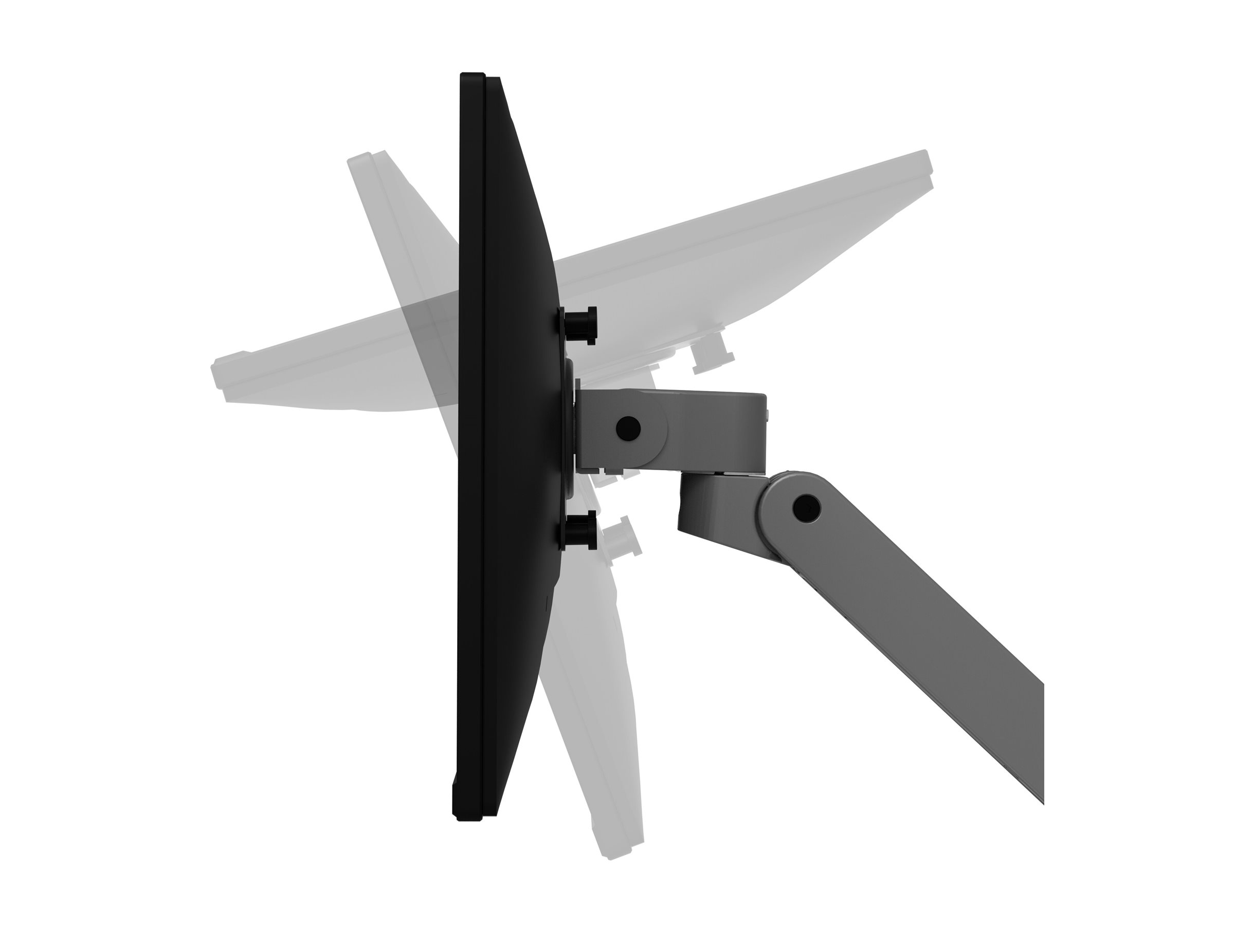 Ergotron LX Pro - Befestigungskit (Monitorarm) - modular - für LCD-Display - Aluminium - Dunkelgrau - Bildschirmgröße bis zu 86,4 cm (bis zu 34 Zoll)