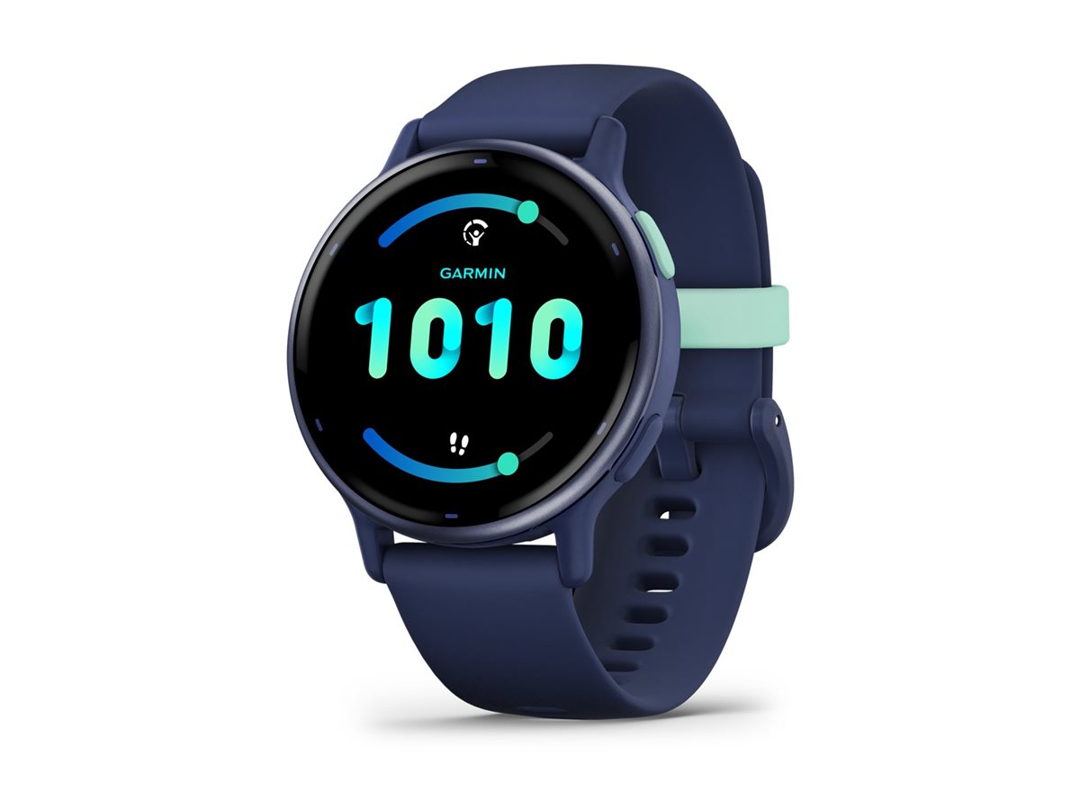 Garmin vívoactive 5 - Marineblau - intelligente Uhr mit Band - Silikon - Handgelenkgröße 125-190 mm - Anzeige 3.04 cm (1.2")