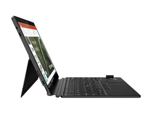 Lenovo ThinkPad X12 Detachable Gen 2 21LK - Tablet - mit abnehmbarer Tastatur - Intel Core Ultra 7 164U  1.1 GHz - vPro Enterprise - Win 11 Pro - Intel Graphics - 32 GB RAM - 1 TB SSD TCG Opal Encryption 2, NVMe - 31.2 cm (12.3")