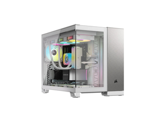 Corsair 2500X - Mid tower - micro ATX - Seitenteil mit Fenster (gehärtetes Glas)