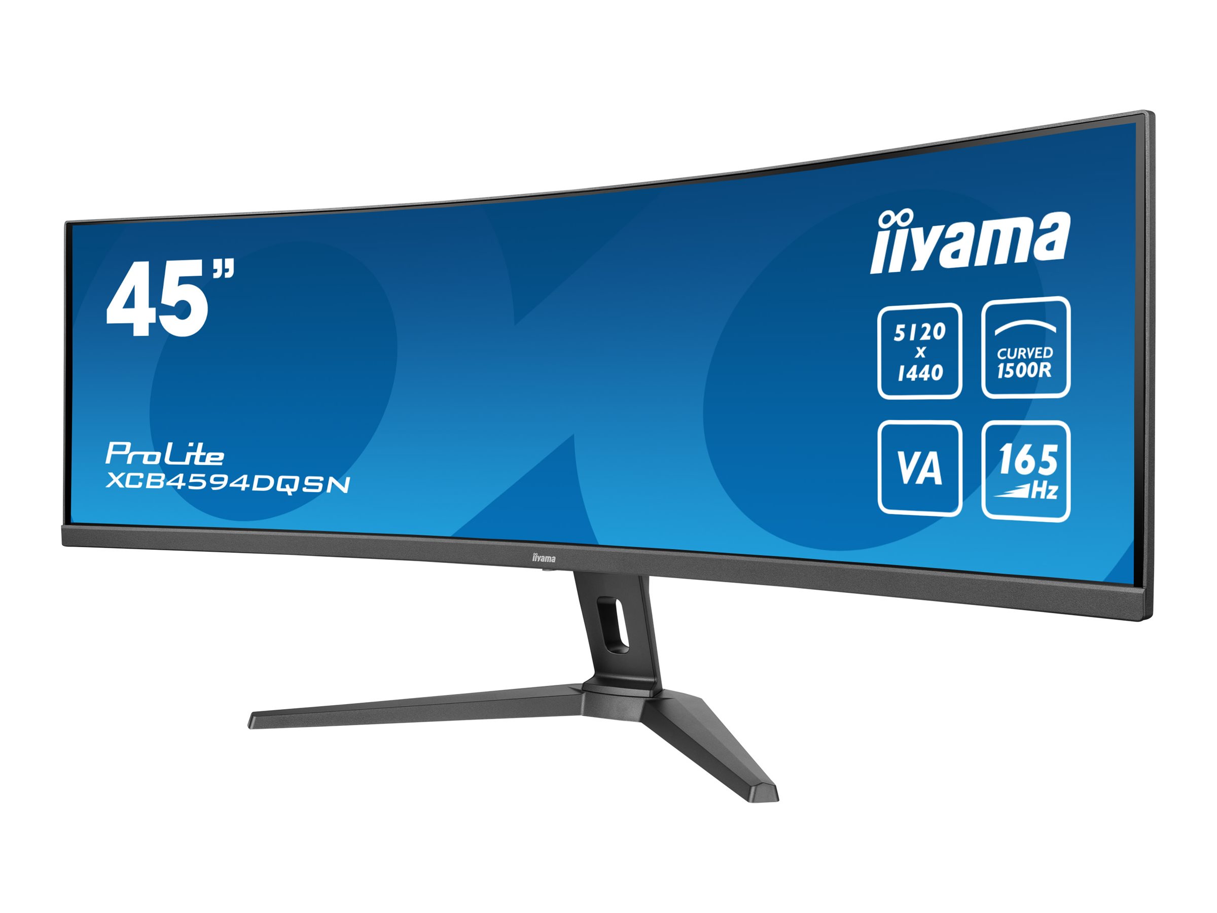 Iiyama ProLite XCB4594DQSN-B1 - LED-Monitor - gebogen - 113 cm (44.5")
