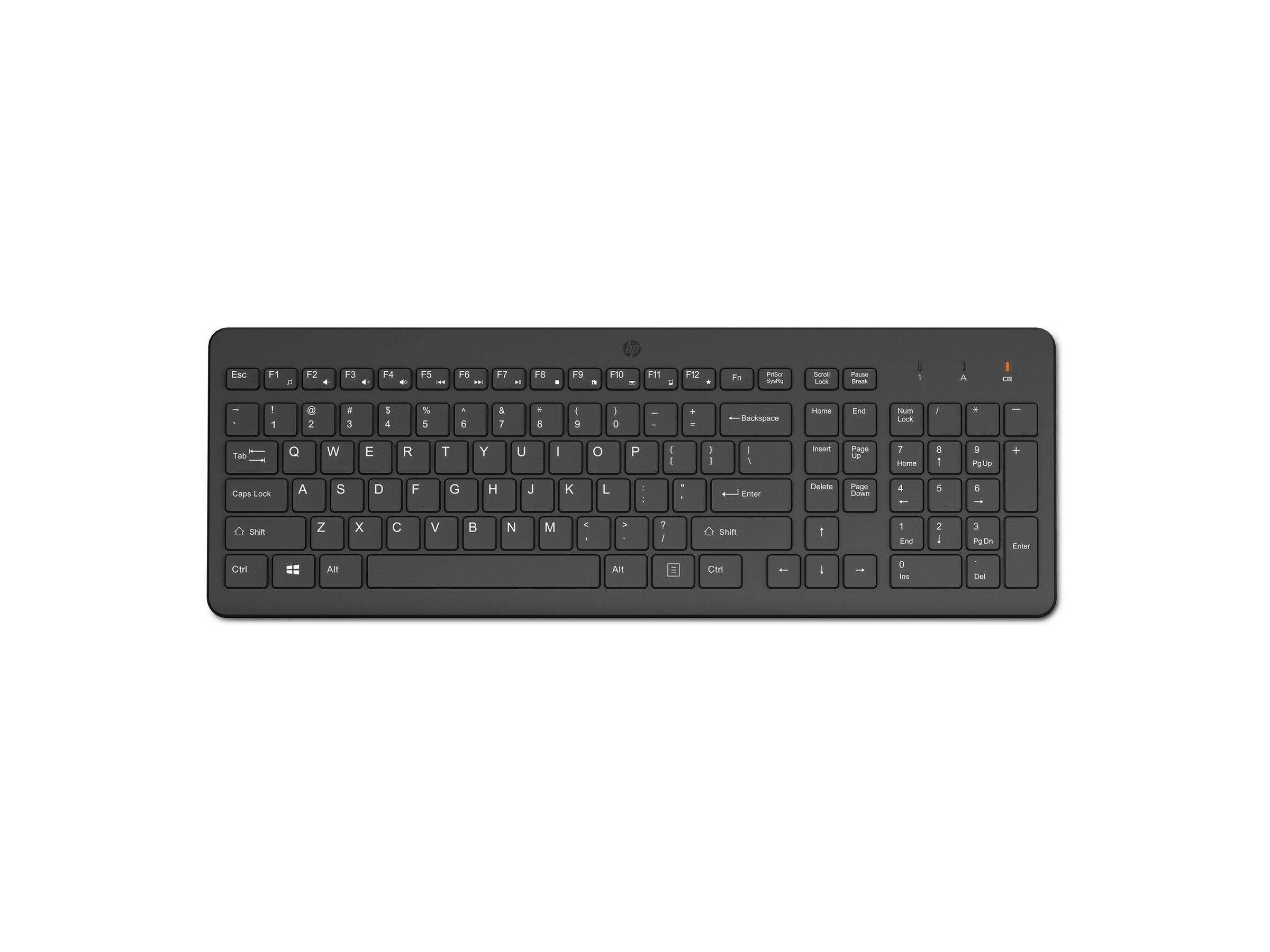 HP 225 - Tastatur - 2,5-Zonen-Layout - kabellos