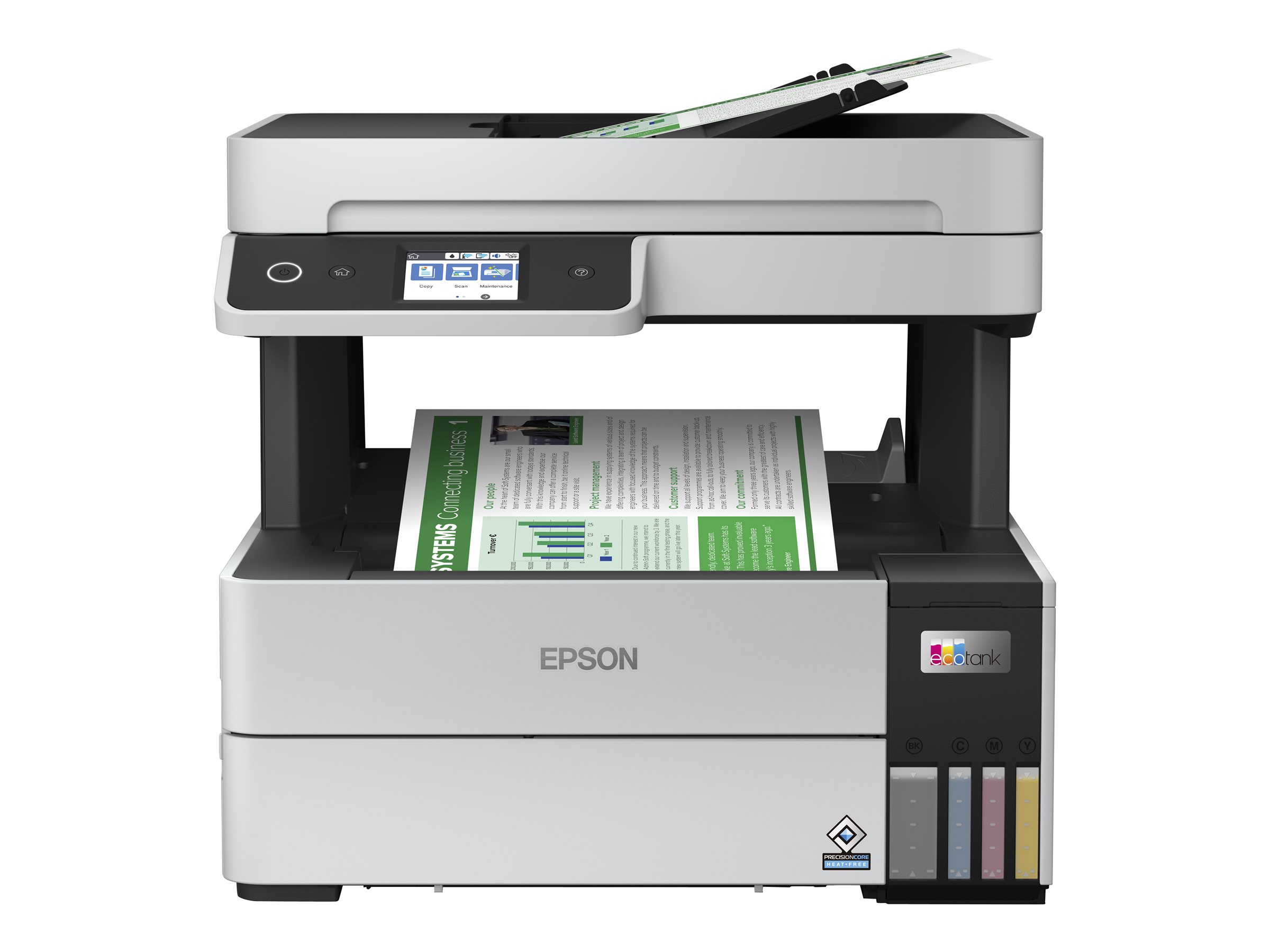 Epson EcoTank ET-5150 - Multifunktionsdrucker - Farbe - Tintenstrahl - A4Legal (Medien)