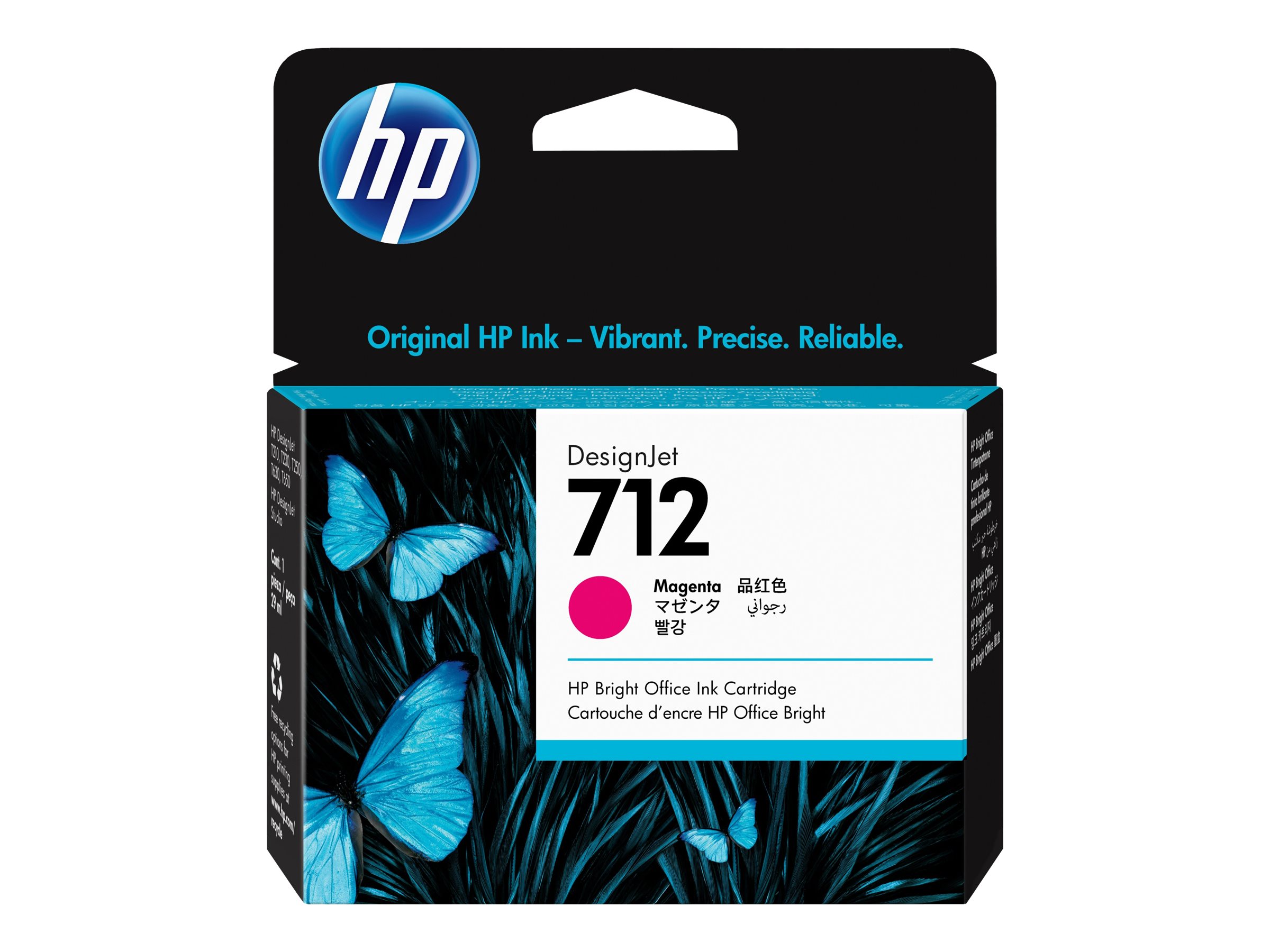 HP 712 - 29 ml - Magenta - original - DesignJet