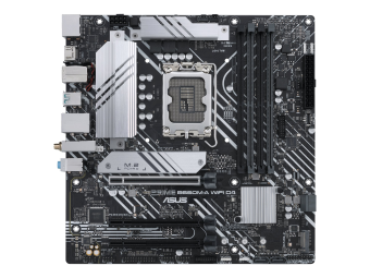 ASUS PRIME B660M-A WIFI D4 - Motherboard - micro ATX - LGA1700-Sockel - B660 Chipsatz - USB 3.2 Gen 1 USB 3.2 Gen 2 USB-C 3.2 Gen 1 - Gigabit LAN Wi-Fi 6 Bluetooth - Onboard-Grafik (CPU erforderlich)