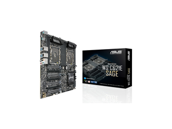 ASUS WS C621E SAGE (BMC) - Motherboard - SSI EEB - Socket P - 2 Unterstützte CPUs - C621 Chipsatz - USB 3.1 Gen 1 USB-C Gen2 USB 3.1 Gen 2 - 2 x Gigabit LAN - Onboard-Grafik - HD Audio (8-Kanal)