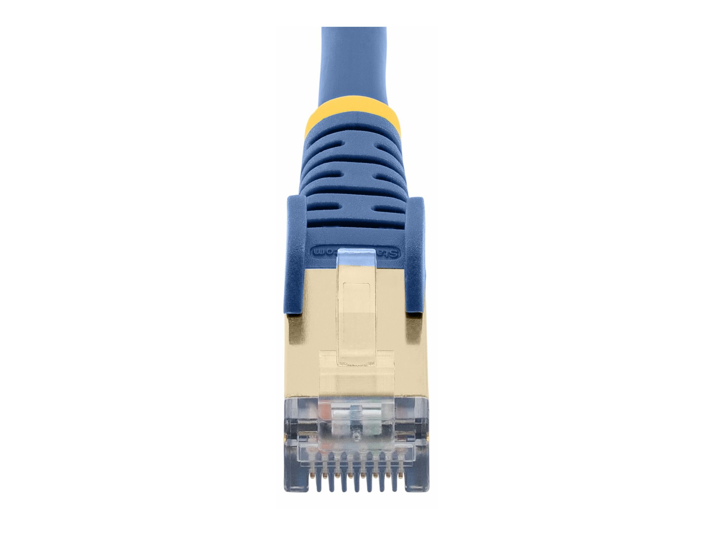 StarTech.com 7m CAT6A Ethernet Cable, 10 Gigabit Shielded Snagless RJ45 100W PoE Patch Cord, CAT 6A 10GbE STP Network Cable wStrain Relief, Blue, UL Certified WiringTIA - Category 6A - 26AWG (6ASPAT7MBL)