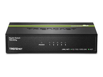 TRENDnet TEG S50G - Switch - 5 x 101001000