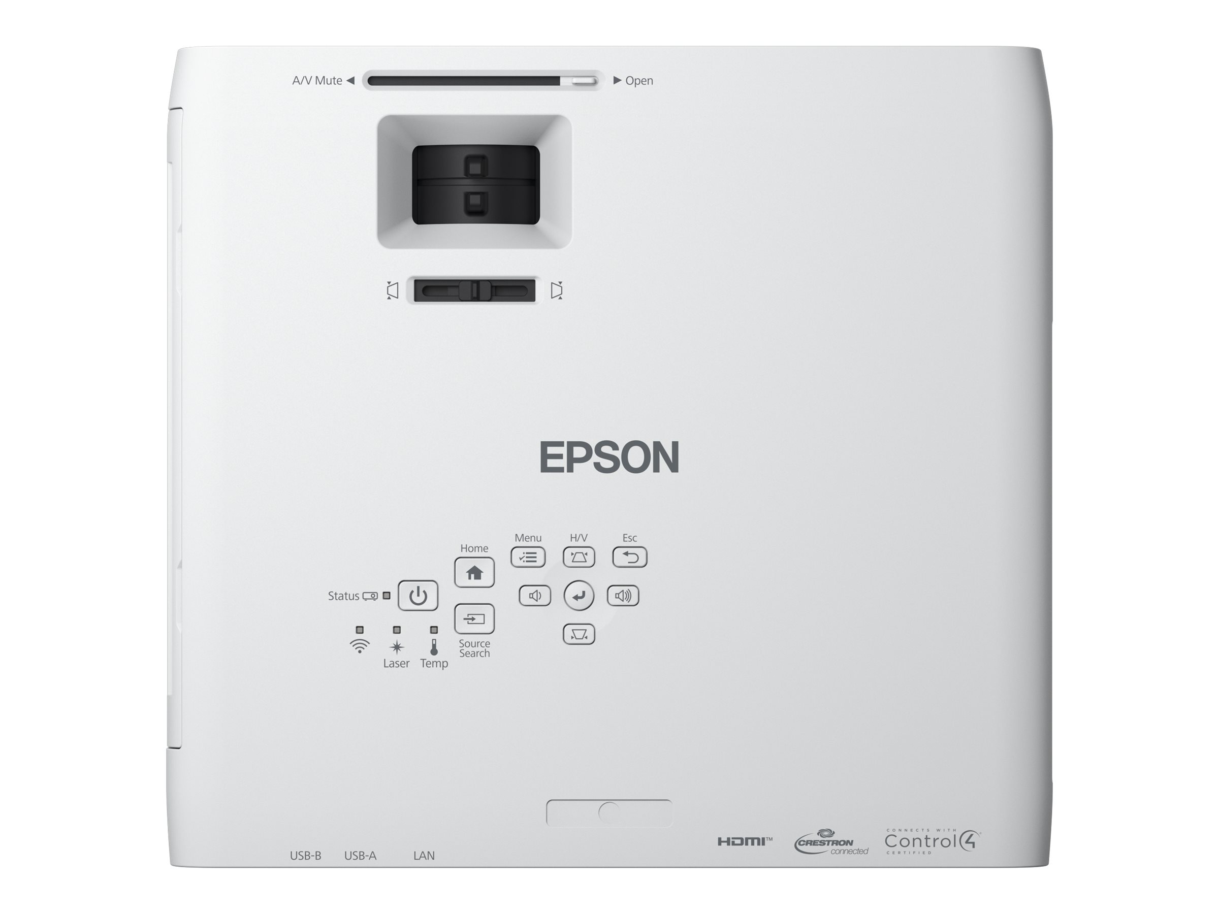 Epson EB-L200F - 3-LCD-Projektor - 4500 lm (weiß)