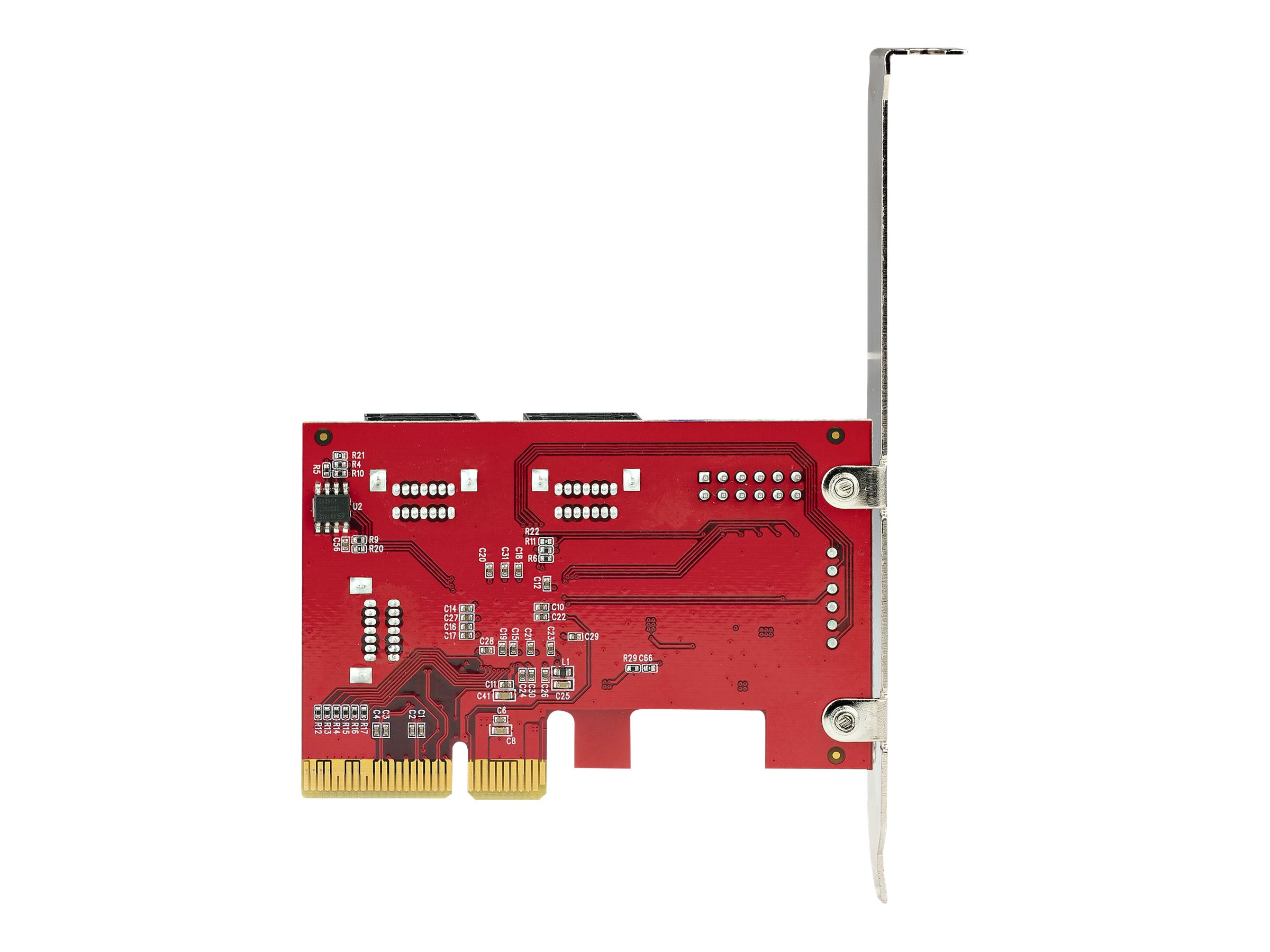 StarTech.com PCIe SATA Controller Karte - 6 Port SATA 3 ErweiterungskarteKontroller - 6Gbits - Voll- und Low-Profile Blende - PCI Express Festplatten kontrollerAdapter (6P6G-PCIE-SATA-CARD)