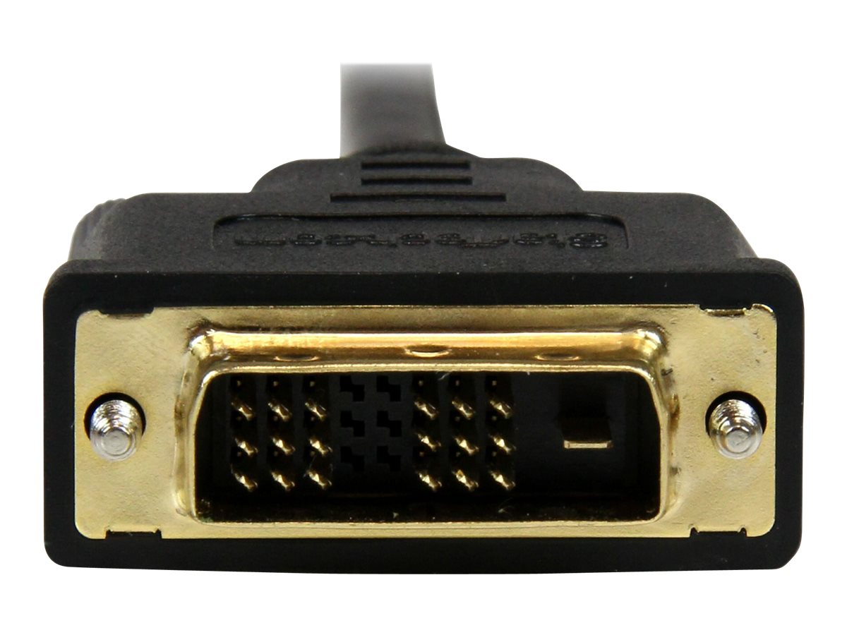 StarTech.com 1m Mini HDMI auf DVI Kabel - mini HDMI Typ-C  DVI-D Adapterkabel