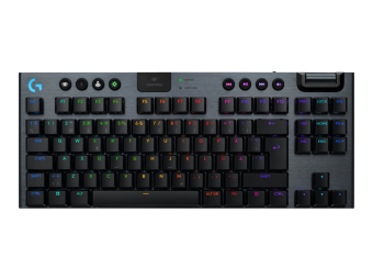 Logitech G G915 X - Tastatur - LIGHTSPEED - TKL - Hintergrundbeleuchtung - kabellos - Bluetooth 5.0, 2.4 GHz, USB - QWERTY - Nordisch (DänischFinnischNorwegischSchwedisch)
