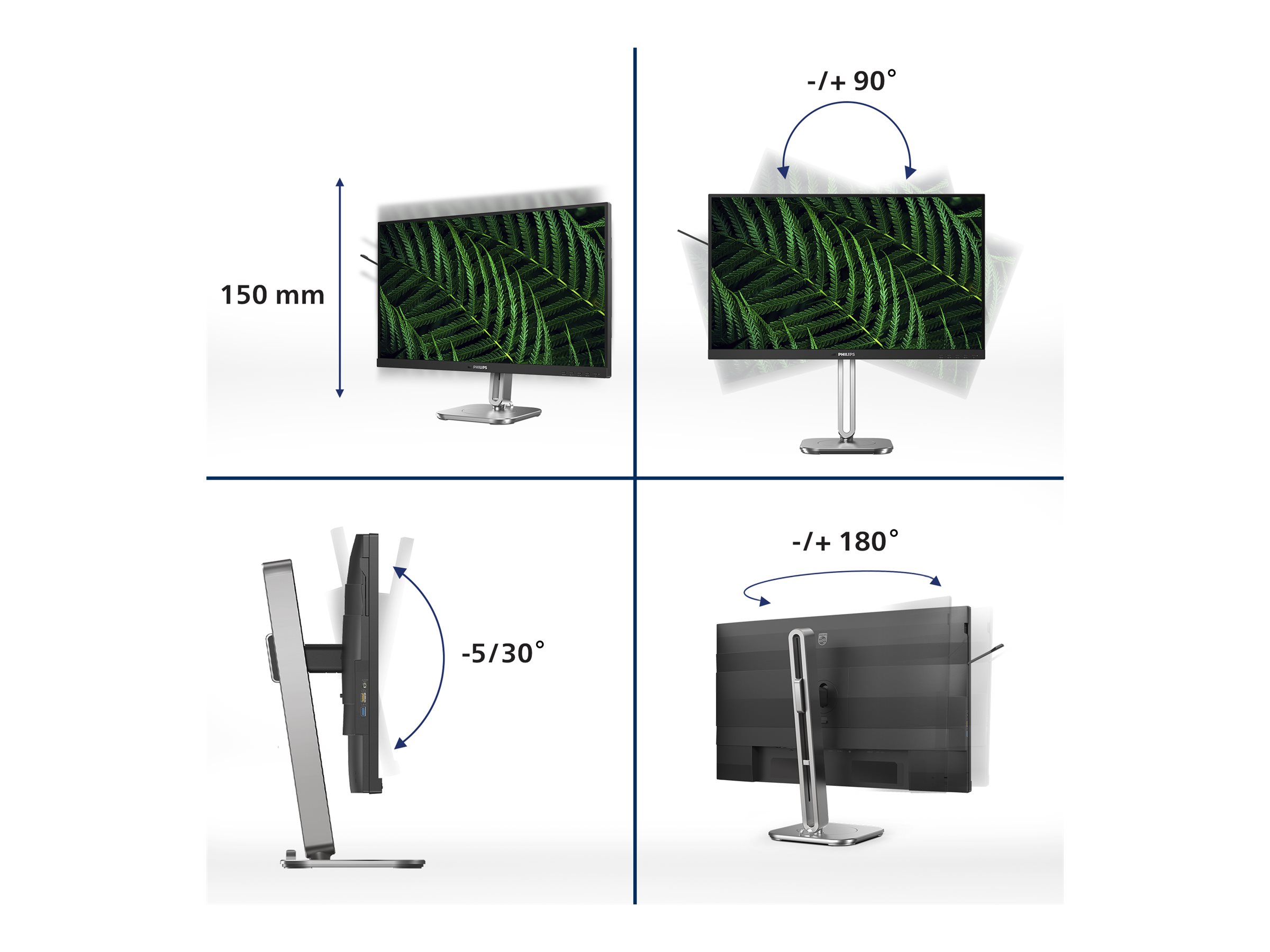 Philips 27B2G5500 - LED-Monitor - 69 cm (27")