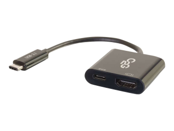 C2G USB C to HDMI AudioVideo Adapter w Power Delivery